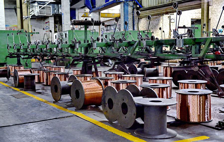 多股無氧銅導(dǎo)體束絲